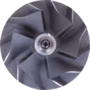 Gros plan des aubes de l'impulseur du Rotor Assy 408105-0278 RA