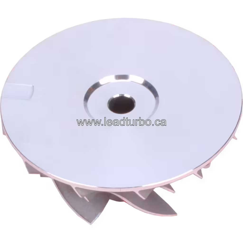 Roue compresseur 2005503B pour Turbo J96 - Remplacement Aftermarket bottom 45 degree view
