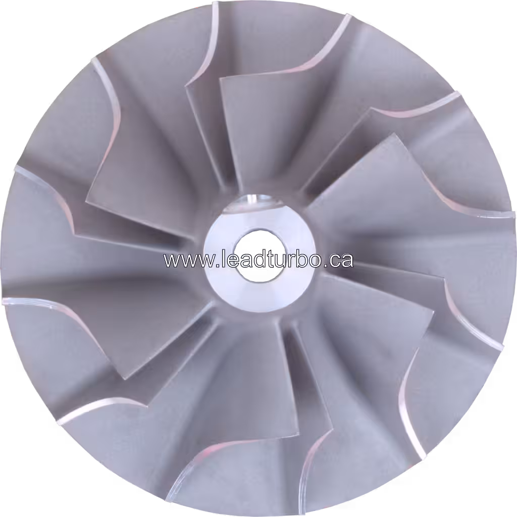Pièce de rechange roue de compresseur turbo