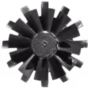 Roue de turbine turbo pour Valtra BF75 et John Deere