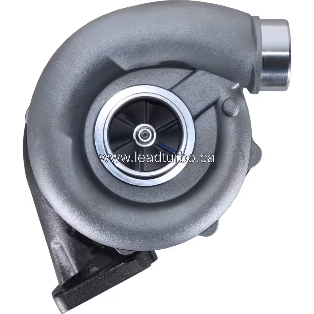 Turbocompresseur S3A 53299706702 vue avant avec boîtiers en fonte