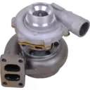 Vue avant du turbocompresseur Fiat poids lourd