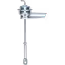 FOR 12709700013 AC actuator 45-degree view with mounting bracket and eyelet