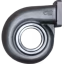 Carter Turbine pour Turbo J96 - Ref. 465774-0012 TH thumbnail 4