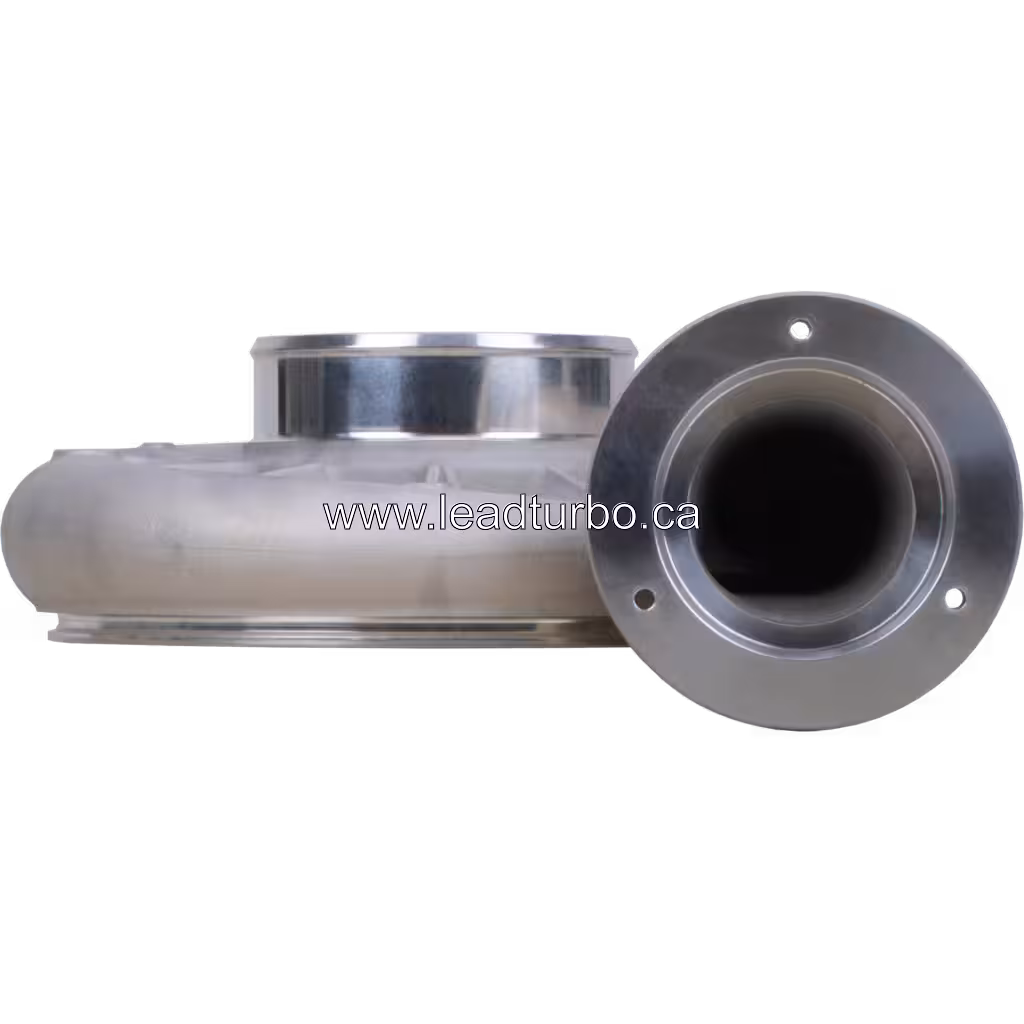Compressor housing FOR 4089745 CH HX82 vue de face avec bride à trois trous
