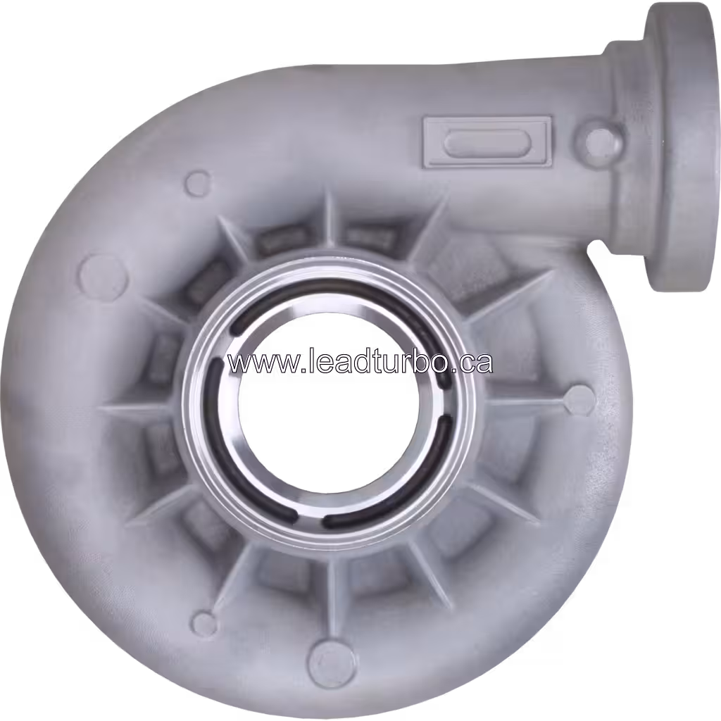 Compressor Housing 4089745 CH HX82 pour Komatsu WA600 / Cummins QSK19 top view