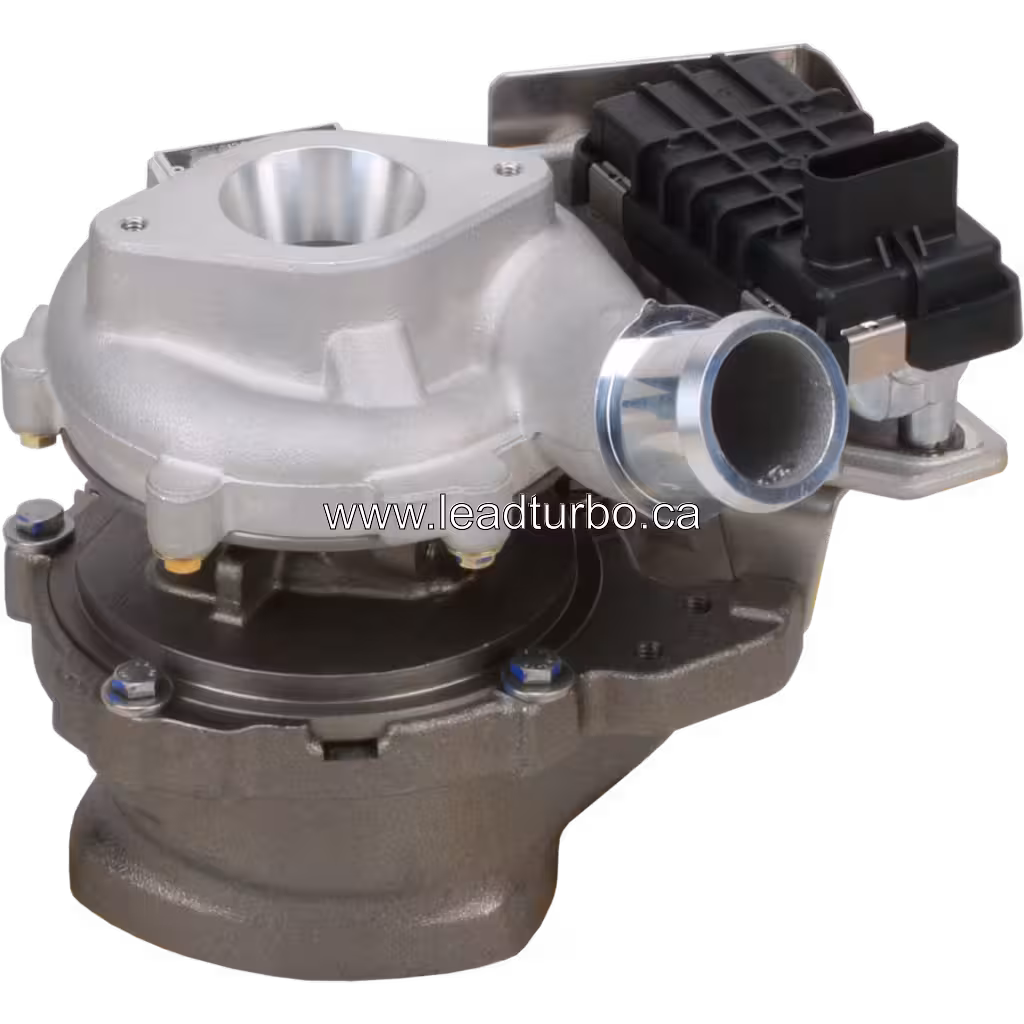 Vue avant du turbo 854800-5001 avec étiquette