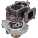 Turbocompresseur 700716-5009 avec bride turbine à 4 boulons et roue compresseur visible