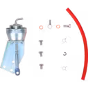 FOR 11589880000 AC turbocharger actuator assembly with mounting bracket and red hose