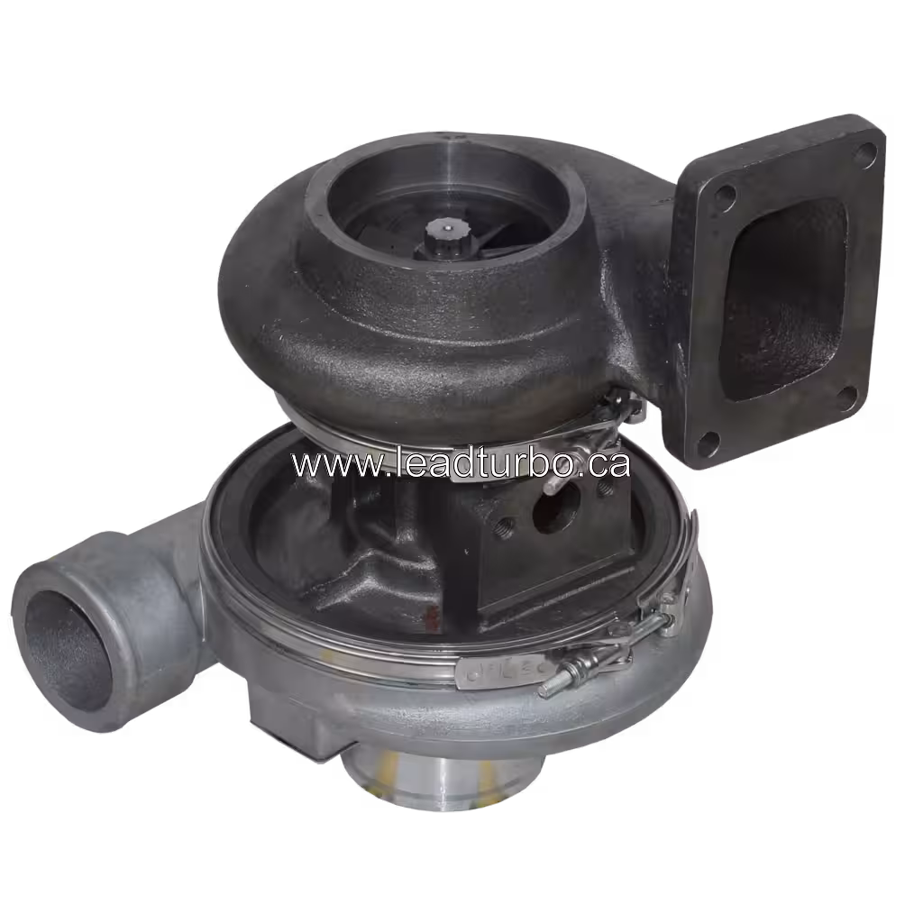 188127 4LF302 Turbocharger Replacement for CAT 966F 3306B bottom 45 degree view