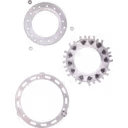 Bague de turbine pour remplacement turbo industriel