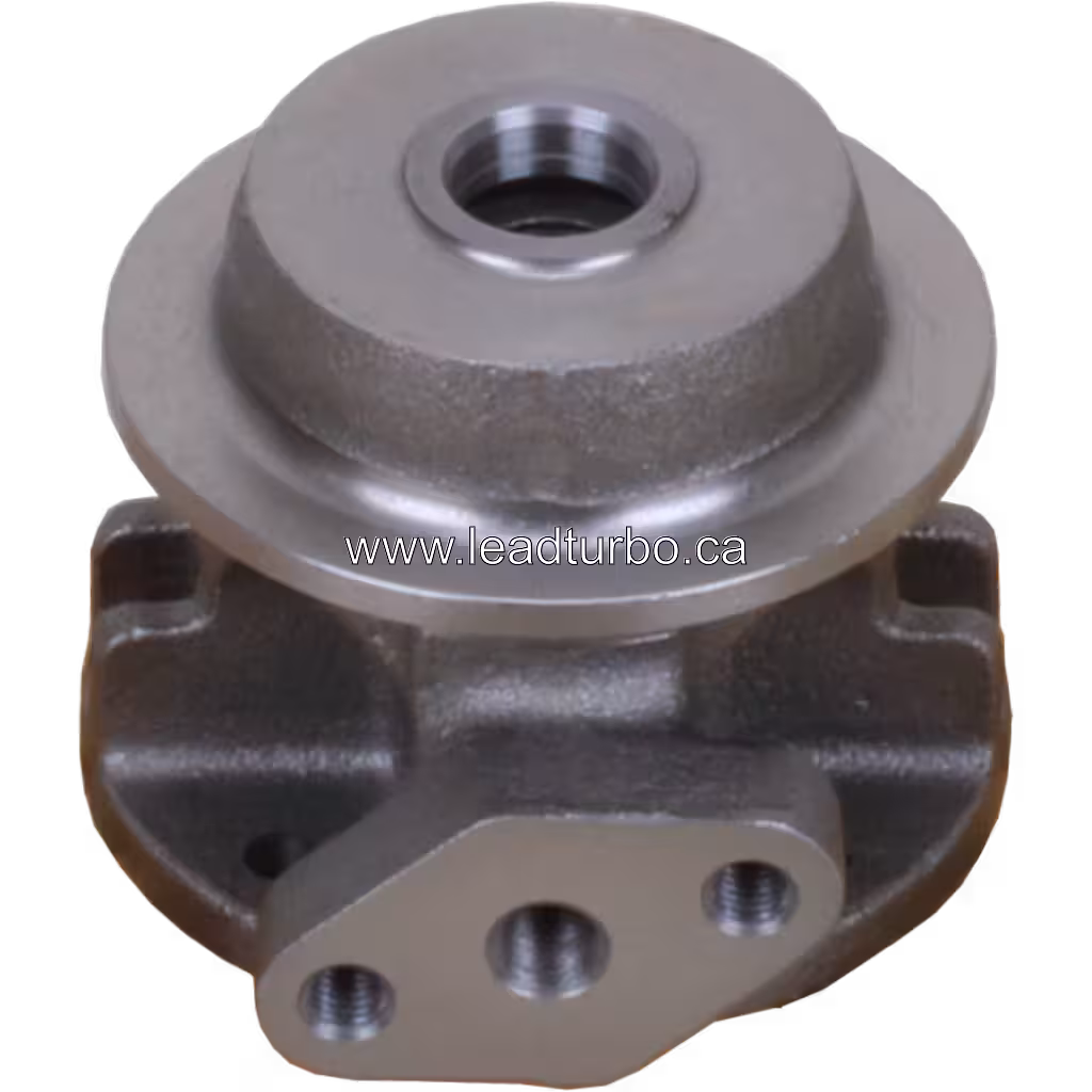 Bearing housing Cummins 6BTA vue en angle avec ouverture centrale filetée