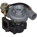 JP60S Turbocharger Assembly Front View