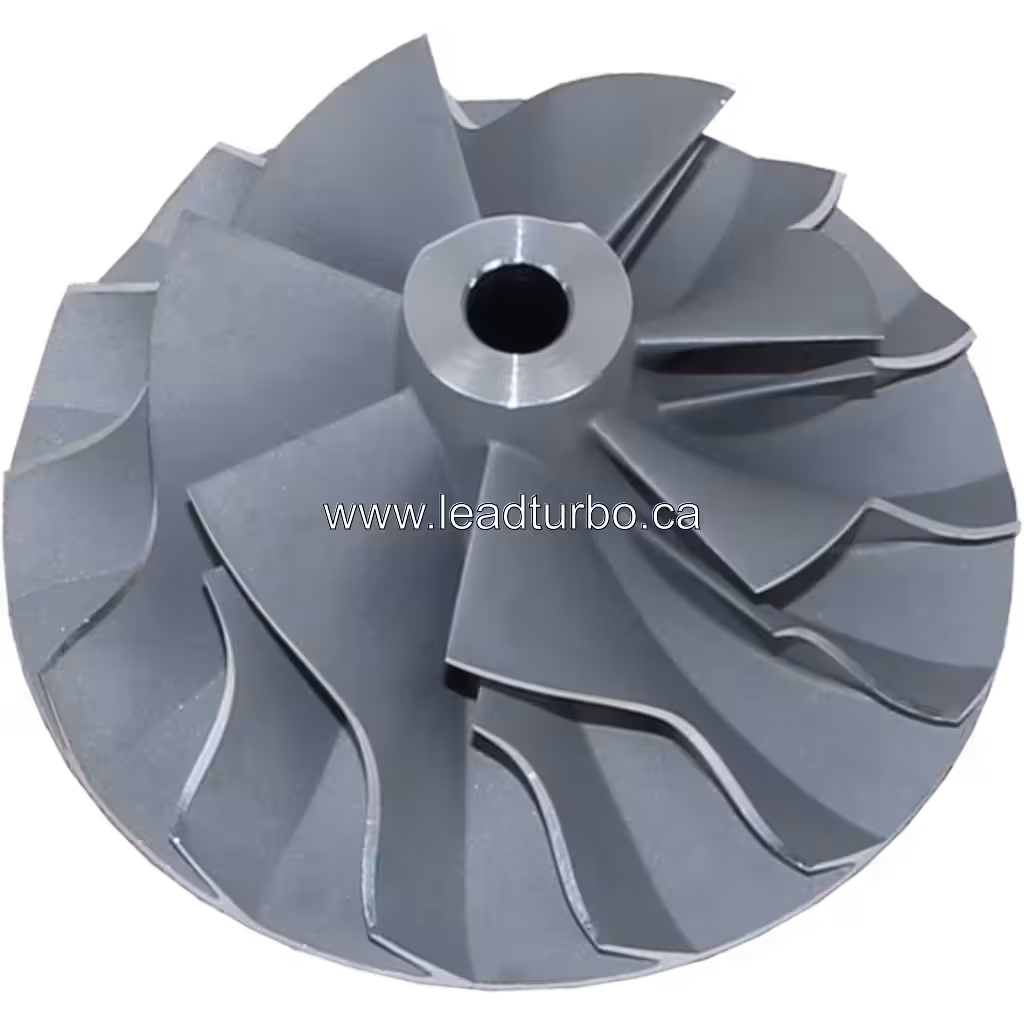 Roue de compresseur J96 FOR 173270 CW vue de dessus