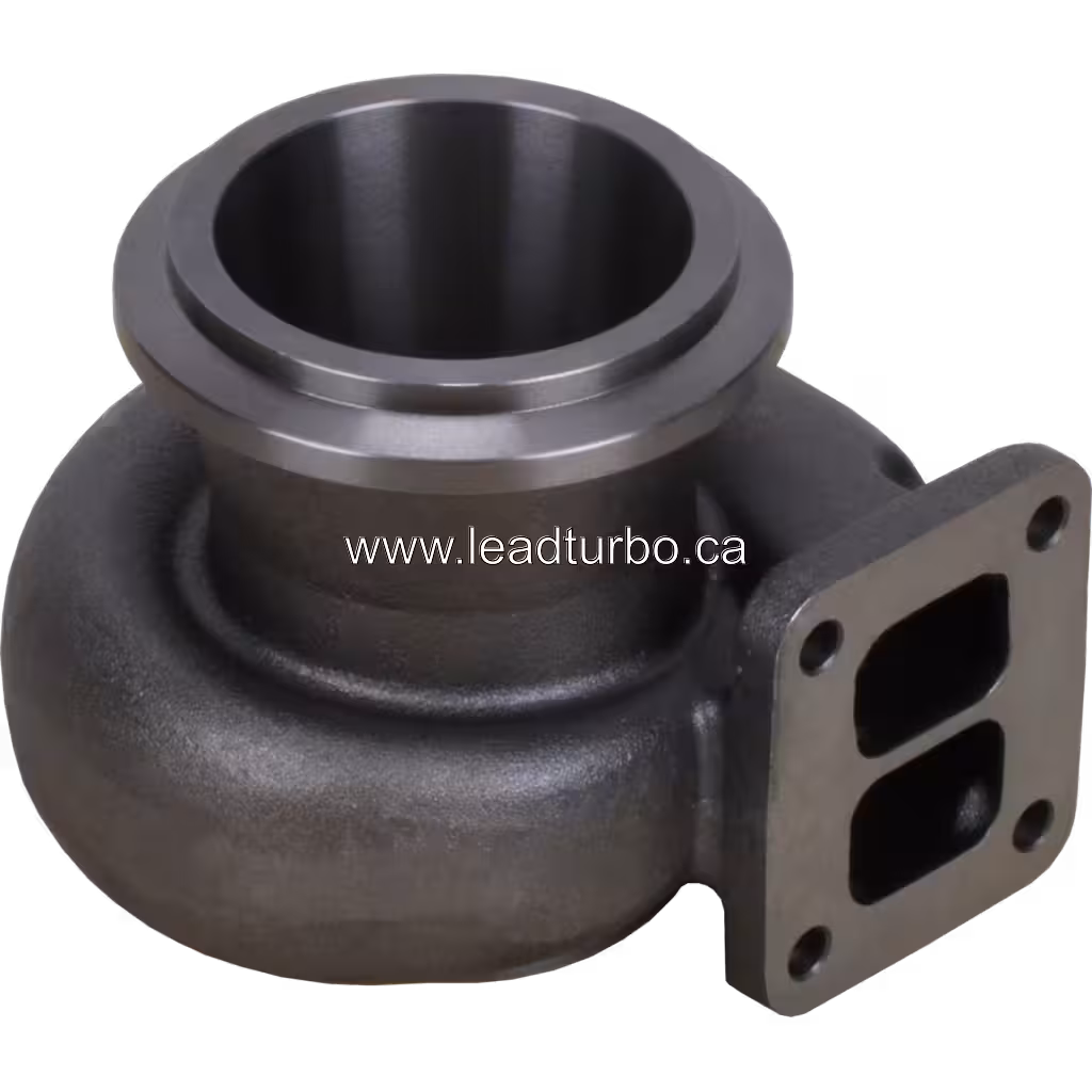 Exhaust side turbine housing component