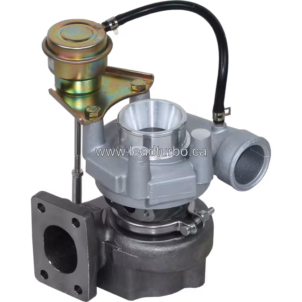 Vue avant du turbocompresseur de remplacement 49377-01590