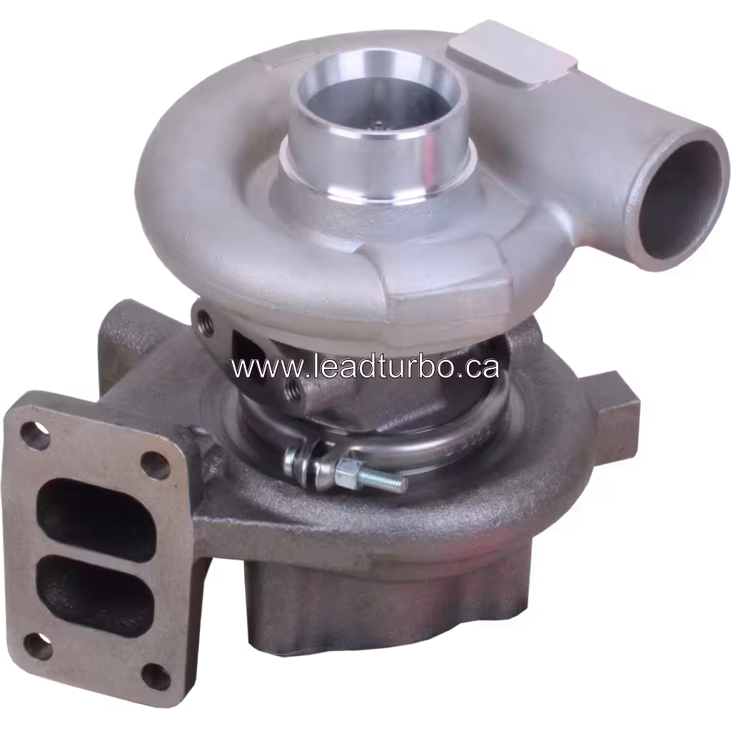 Vue latérale du turbocompresseur pour Kobelco 235SR et SK200
