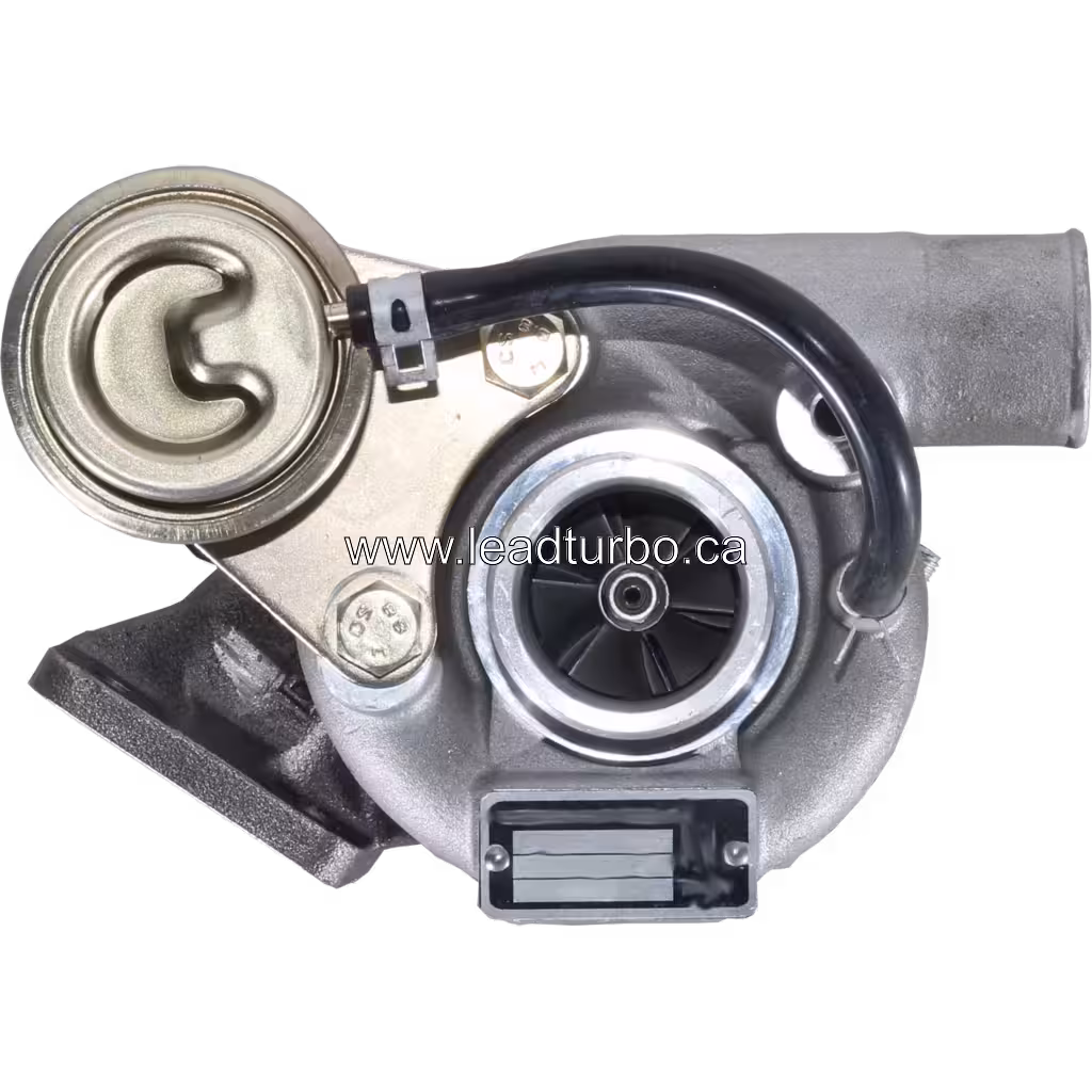 LeadTurbo TD03 turbocharger assembly side view