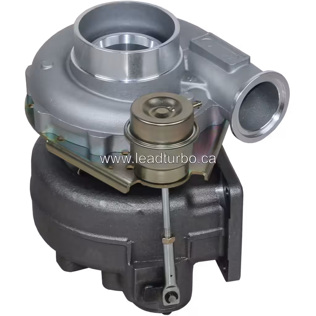 Two-piece HX50W turbocharger housing assembly for Daewoo GE12TIS