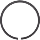 Bague piston 6505-51-0310 vue de dessus