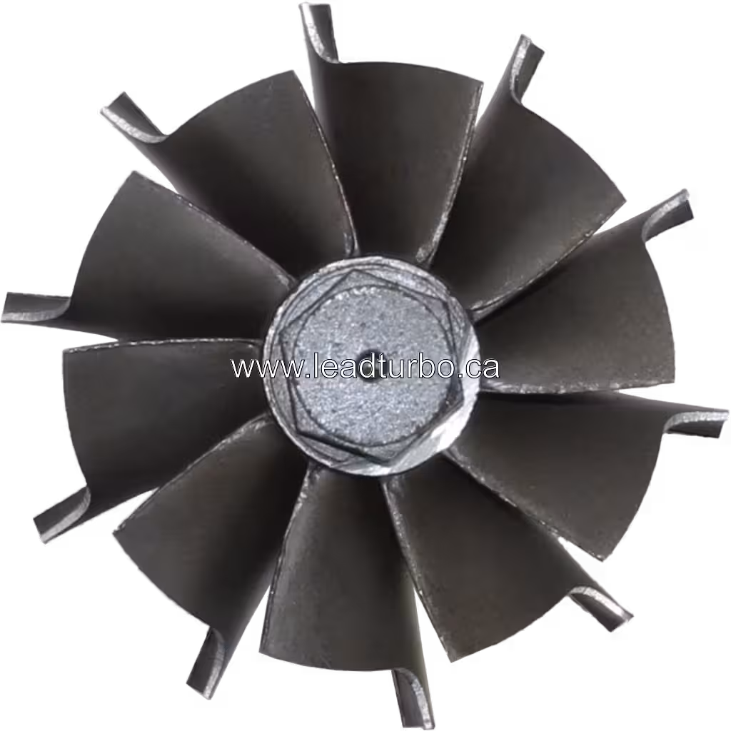 Turbine wheel replacement for J96 turbocharger