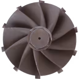Roue de turbine 169514 S310CG080 pour turbocompresseur CAT C9