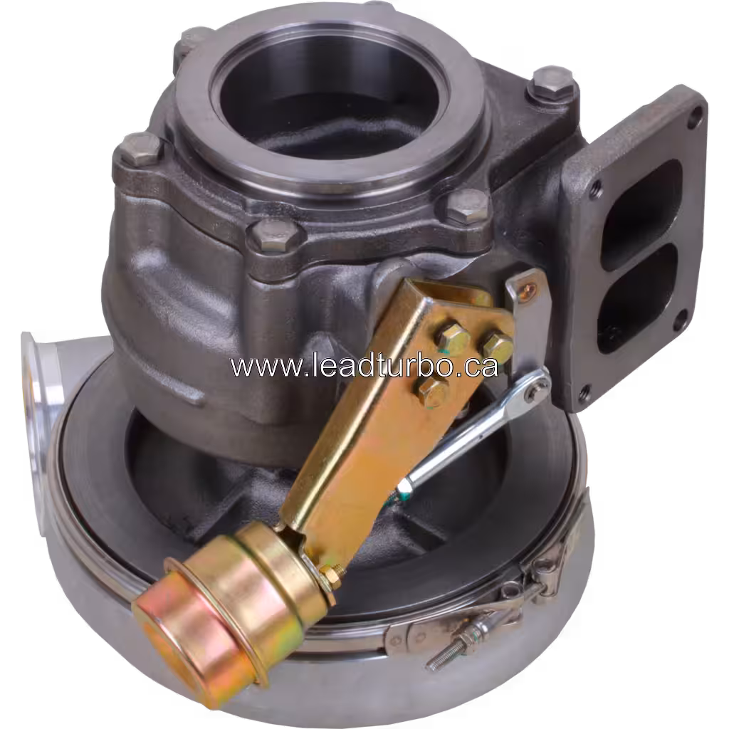 Détail du carter de compresseur turbo Volvo MD16
