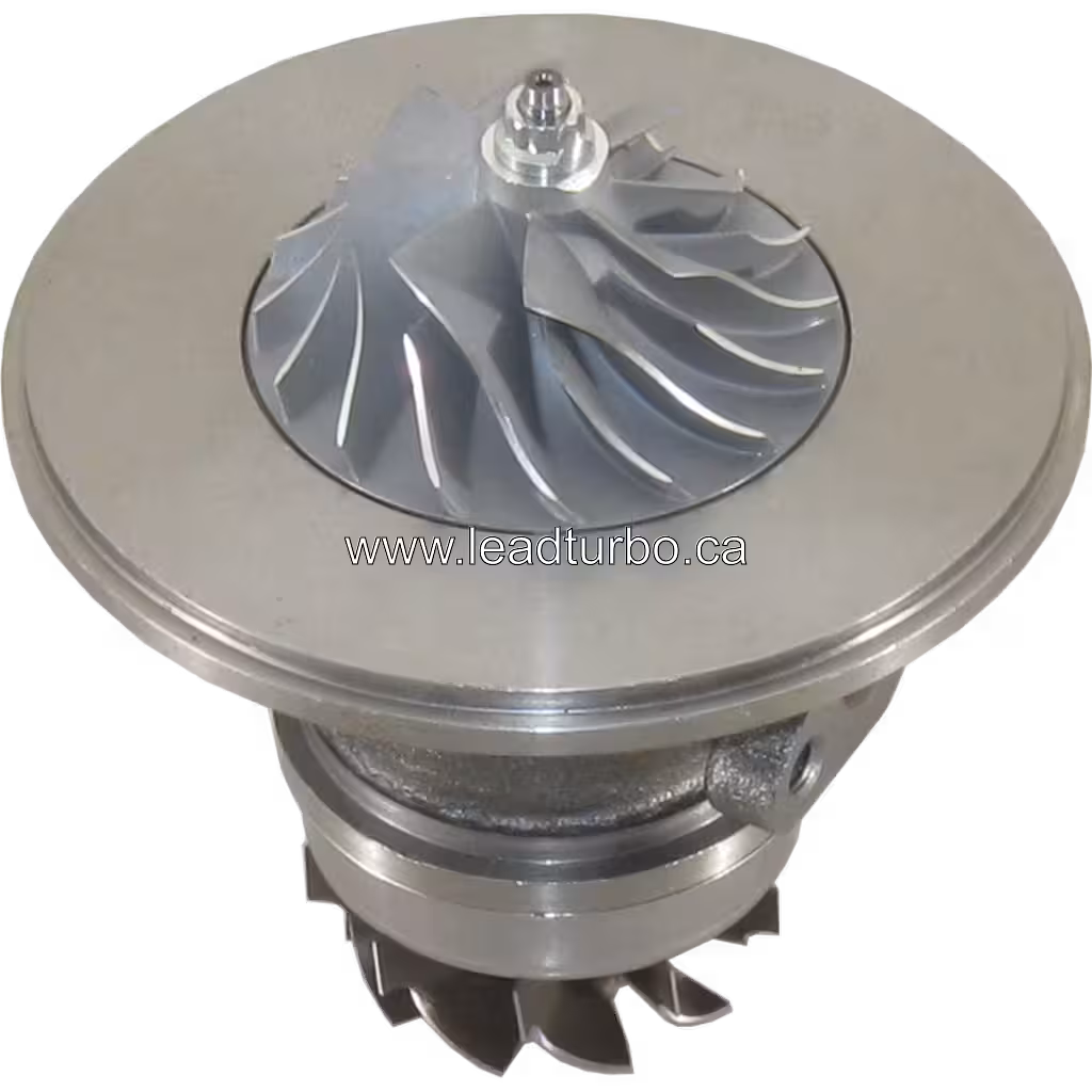 Core HX40W 4032042 vue dessus 45 degrés avec roue turbine