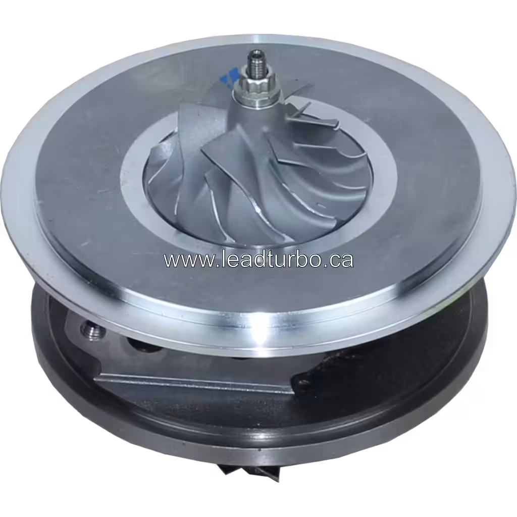 Vue du dessus du core turbo 14411EB300 montrant le boîtier cylindrique central