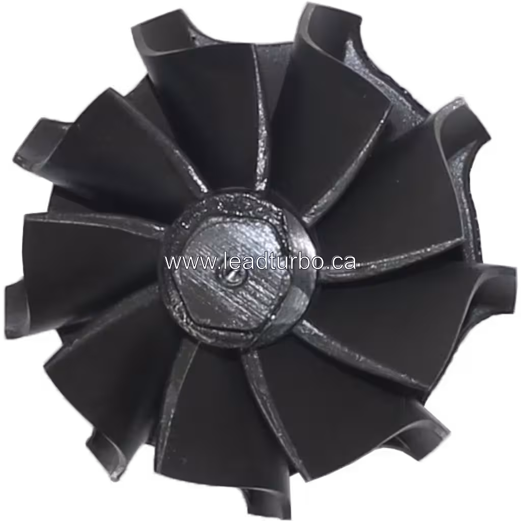 Roue turbine Nissan Pathfinder 2.5 DI QW25 vue de face