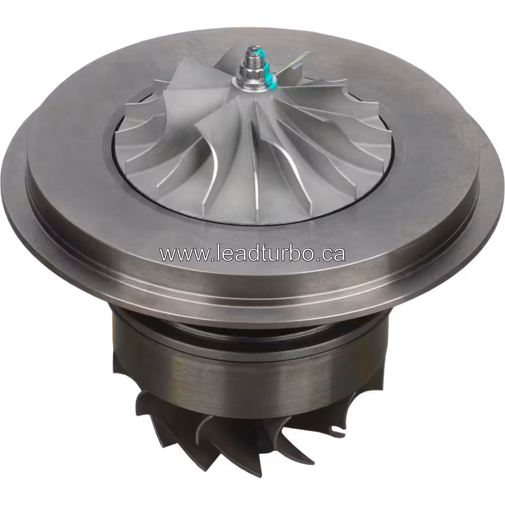 T18A40 core compressor and turbine wheels visible
