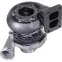 Turbocompresseur TA5102 avec ailettes de refroidissement visibles sur le carter central