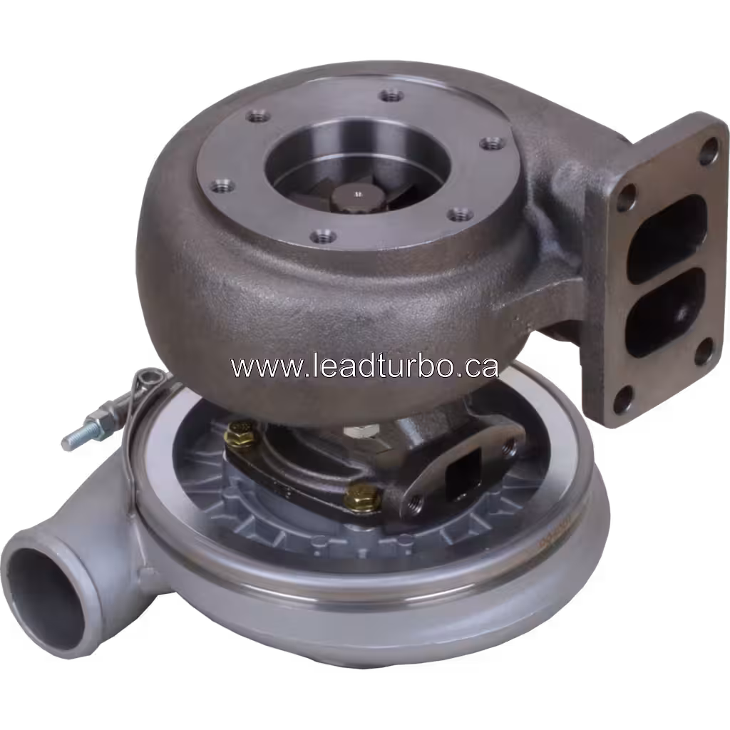 8009066 H1E Turbocharger Replacement for IVECO 8061SI 170HP bottom 45 degree view