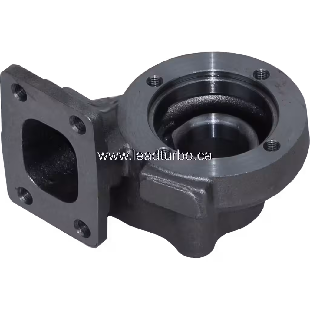 Carcasse de turbine en métal moulé avec bride compresseur circulaire