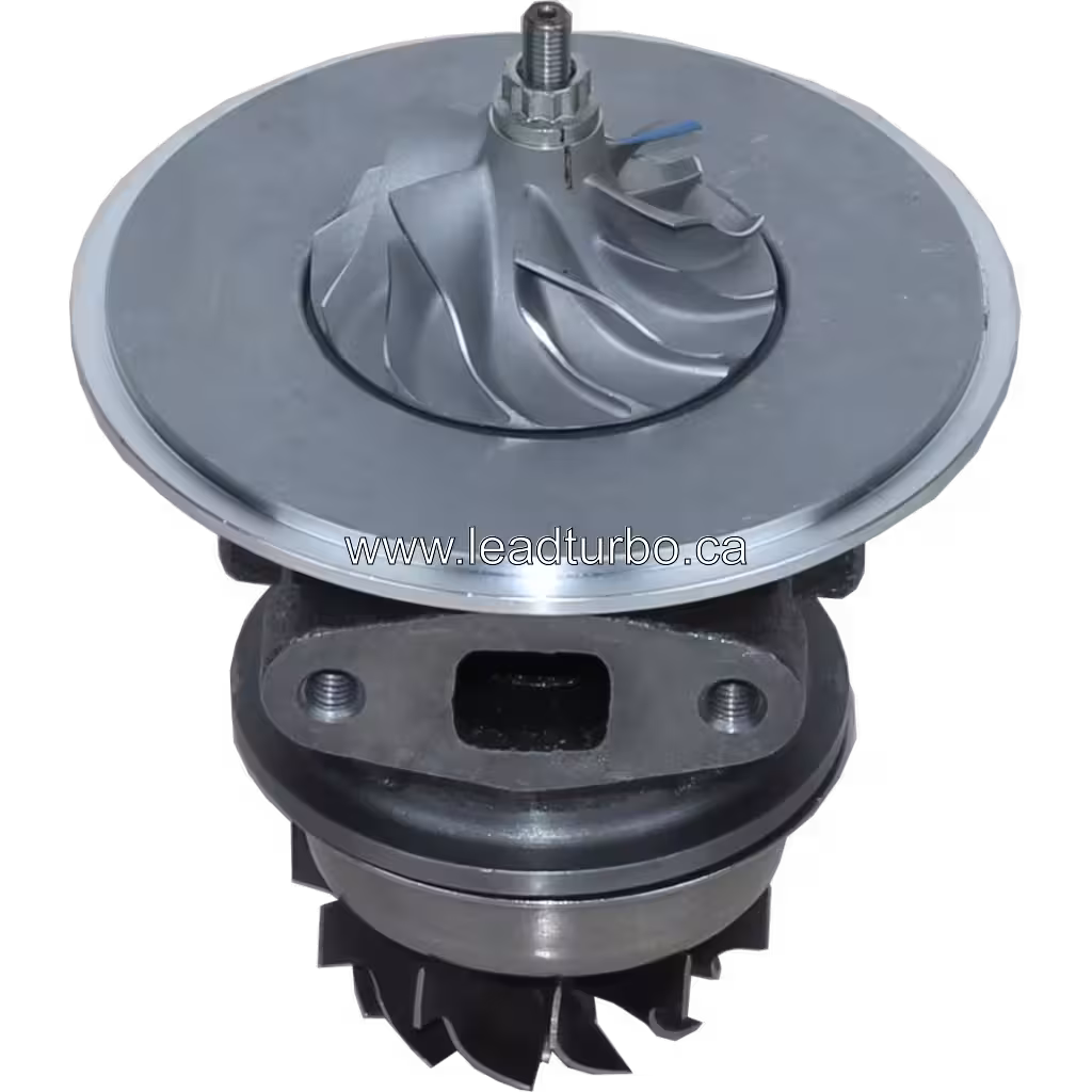Vue avant du core turbo pour Komatsu PC200-5
