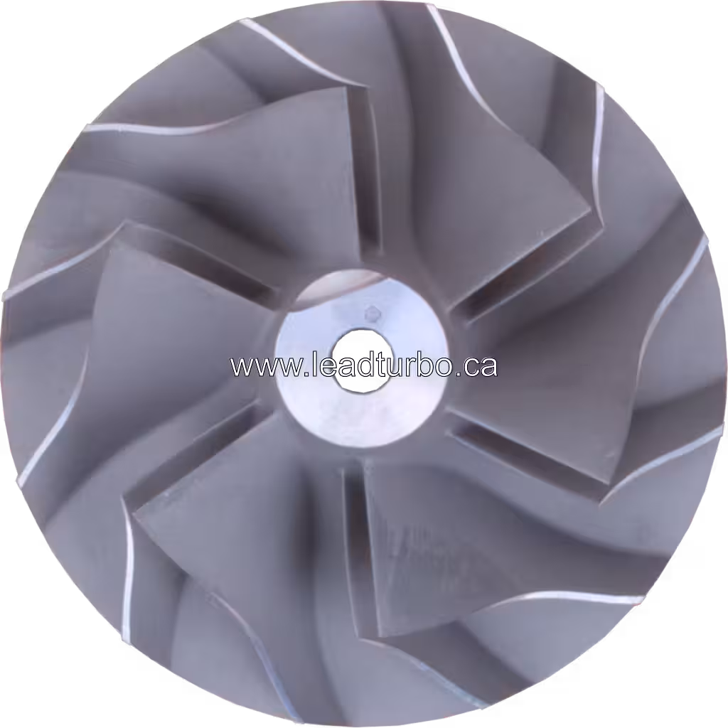 Roue de compresseur 408105-0278 CW pour Komatsu PC300-6 SA6D108 top view