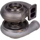 Vue du dessous du turbocompresseur 3594117 avec logement turbine