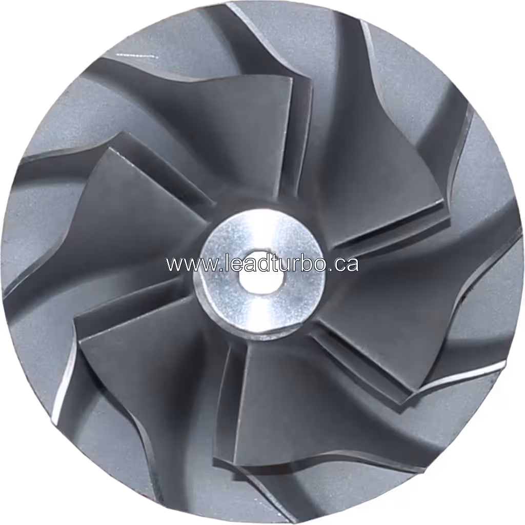 Scania DSC9 turbo compressor wheel replacement