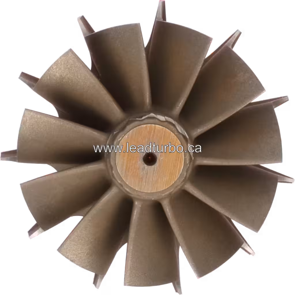 4955462HX TW 4955462HX Turbine Wheel Replacement for HE400VG HE451VE Turbocharger top view