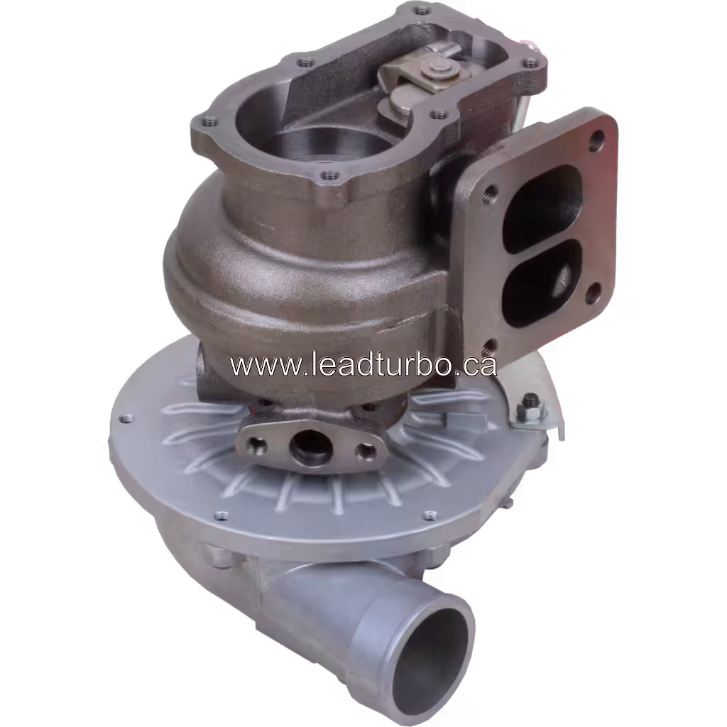 8943900610 RHE62 Turbocompresseur Remplacement Isuzu 6HE1TC bottom 45 degree view