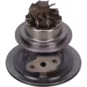 Core de turbocompresseur J96 FOR 313175 vue de dessous avec roue de turbine