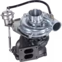 Vue avant du turbocompresseur UD Trucks Nissan FE69
