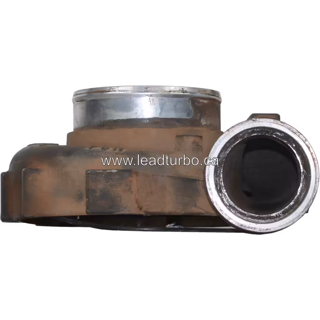 723117-0019 CH compressor housing for J96 turbocharger with brown cast metal finish
