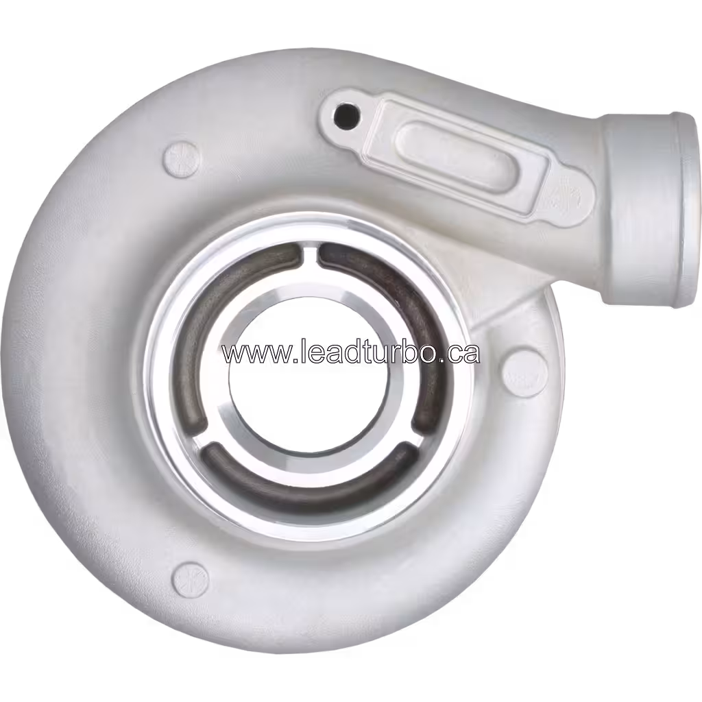 Compressor Housing for Cummins 6BTAA Truck Turbocharger top view