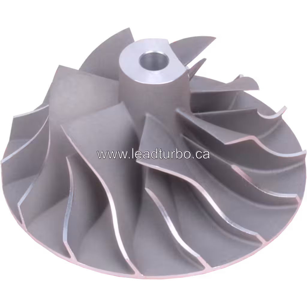 Roue de compresseur 1006764 S2ESL105 pour CAT 938F 3116T 45 degree view