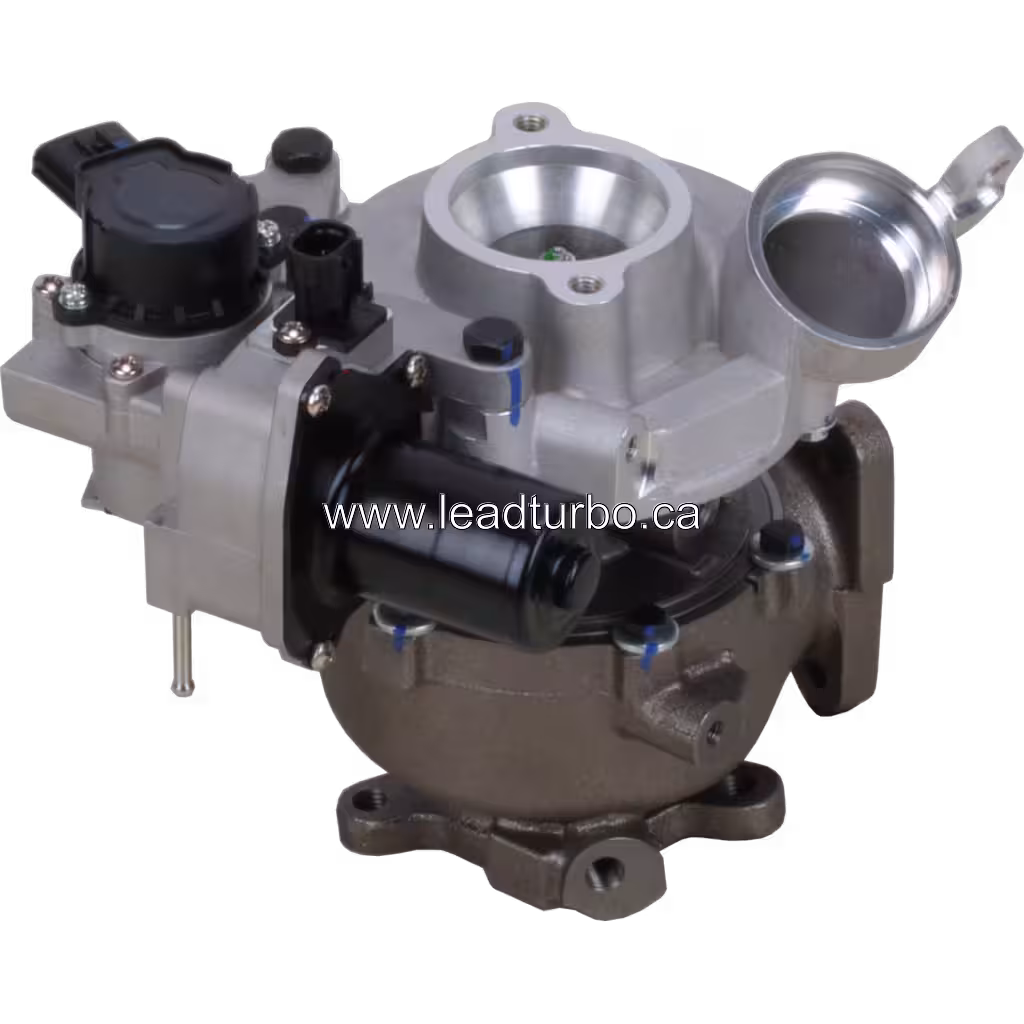 Turbocompresseur 17208-51010 RHV4 pour Toyota 1VD-FTV 45 degree view