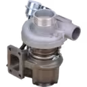 Vue du turbocompresseur 4051240 HX30W avec entrée de compresseur et bride de serrage