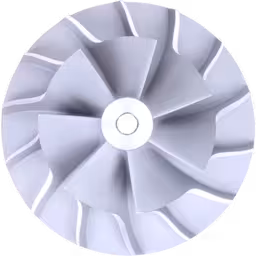 Roue Compresseur 5331-710-0033 CW pour Turbo J96 - Pièce de Remplacement