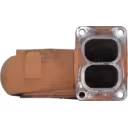 Carter Turbine Turbochargeur J96 FOR 723117-0019 TH de Remplacement thumbnail 2