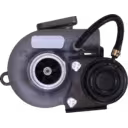 49173-02412 TD025M-09T turbocharger front view with actuator